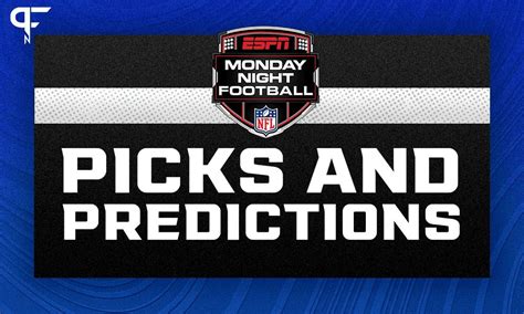 Monday Night Football picks, prediction against the spread for .